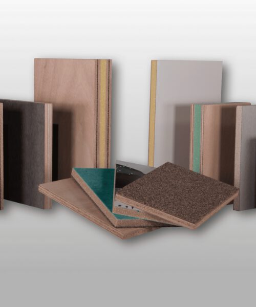 Leichte Sandwichplatte mit isolierendem Kern für Wohnmobile und Schiffsbau